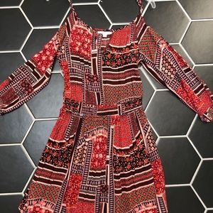 Off the shoulder dress